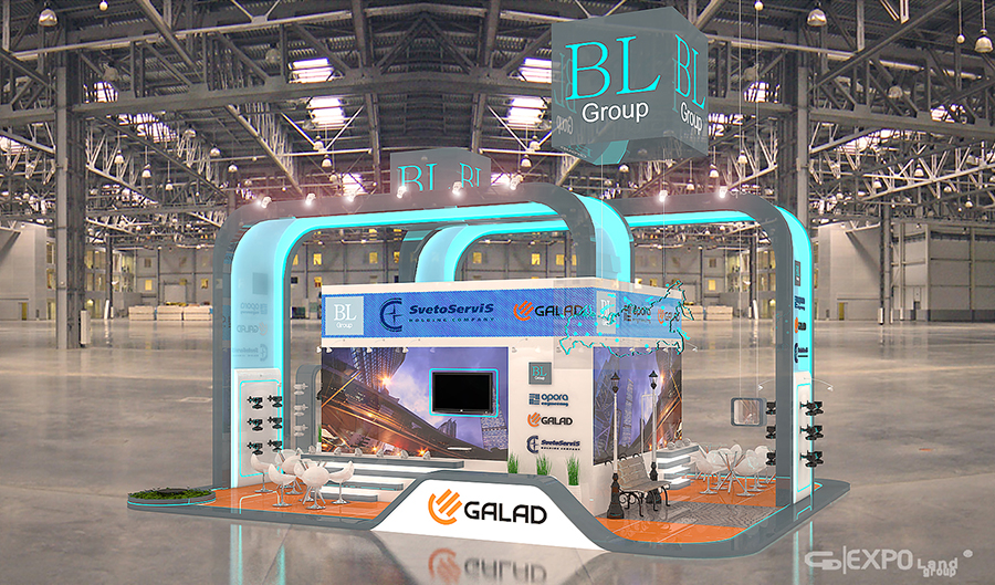 Эксклюзивный стенд для компании "BL-Group"