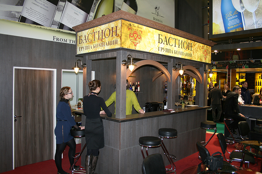 Эксклюзивный стенд для компании "БАСТИОН-НЕВА"