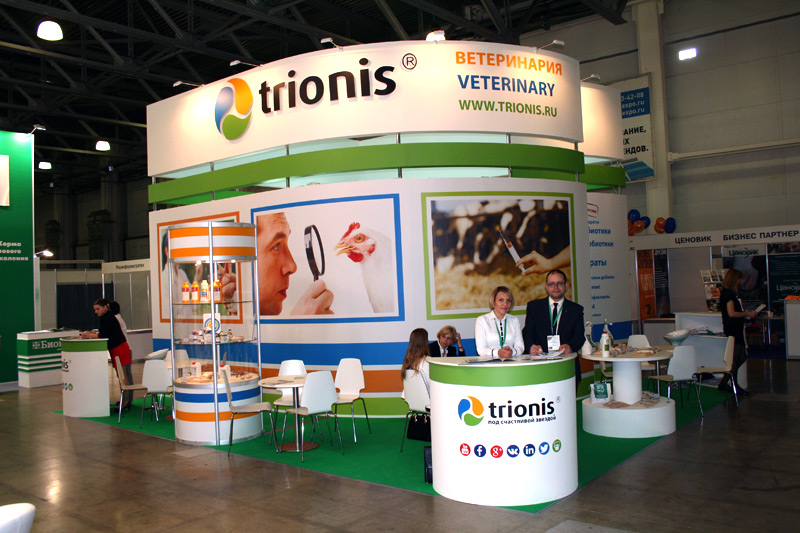 Эксклюзивный стенд для компании "ТРИОНИС"