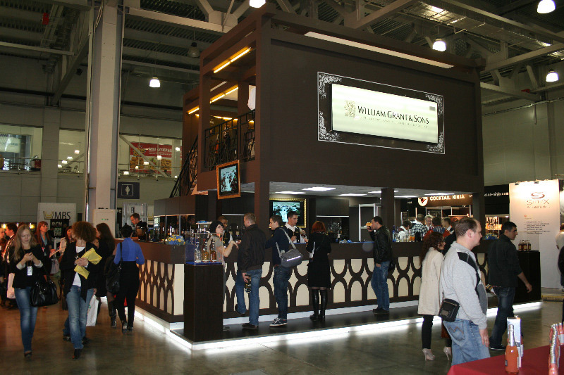 Эксклюзивный стенд для компании "William Grant&Sons"