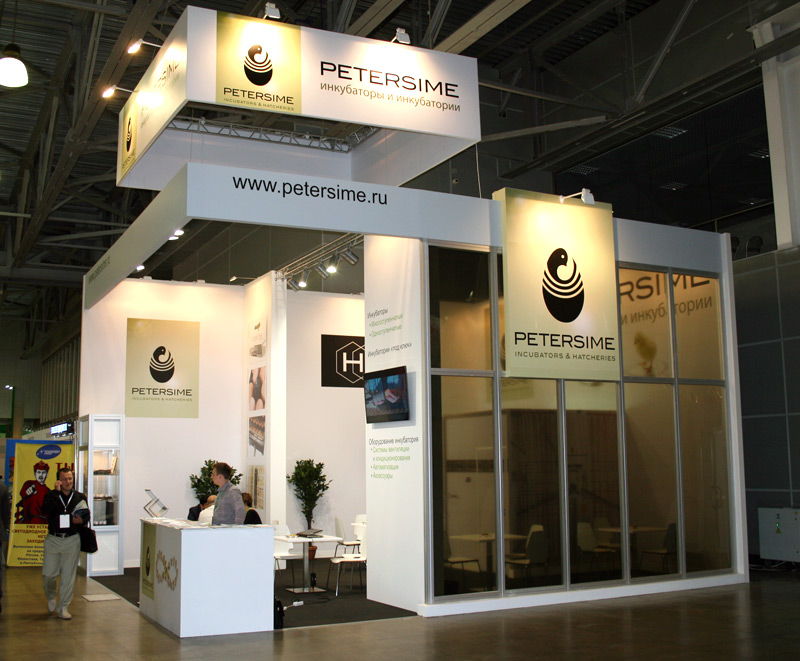 Эксклюзивный стенд для компании "PETERSIME"