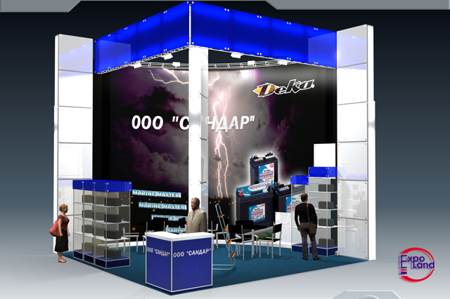 Эксклюзивный стенд для компании "Сандар"