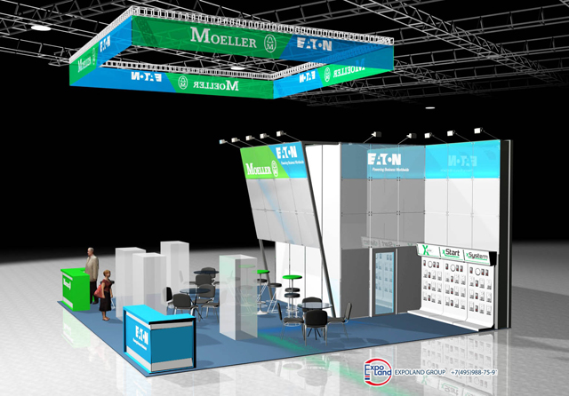 Эксклюзивный стенд для компании "Moeller"