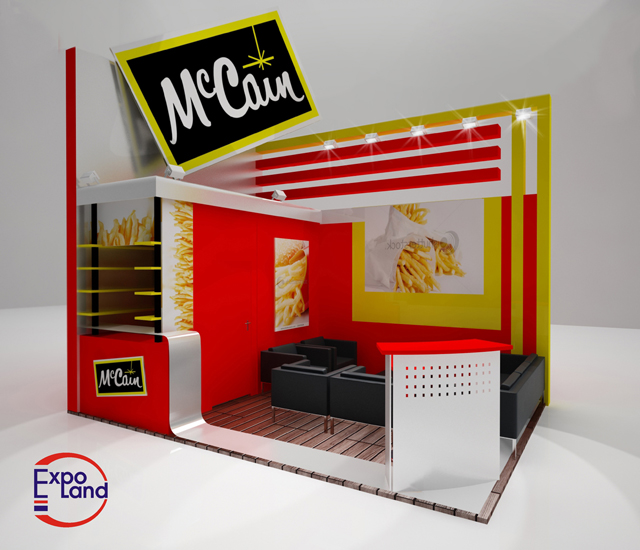 Эксклюзивный стенд для компании "McCain"