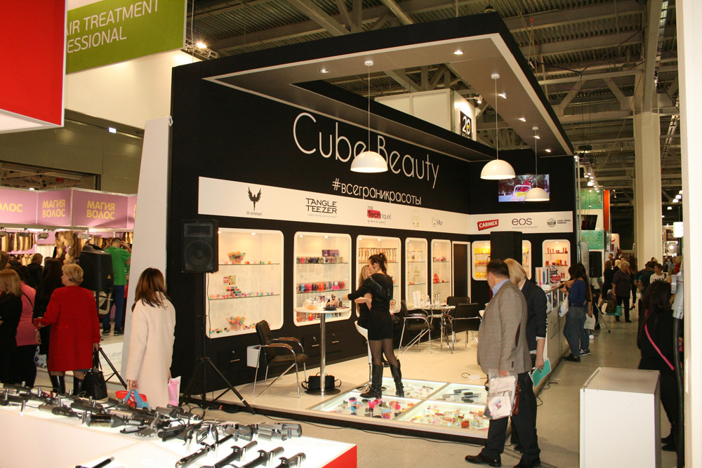 Эксклюзивный стенд для компании "КУБ БЬЮТИ"