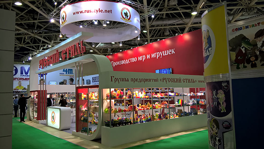 Эксклюзивный стенд для компании "Русский Стиль"