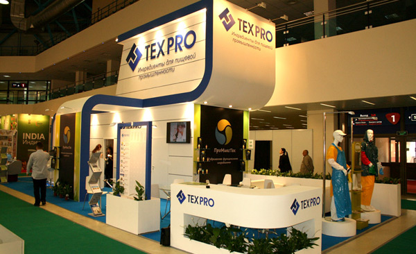 Эксклюзивный стенд для компании "tekspro"