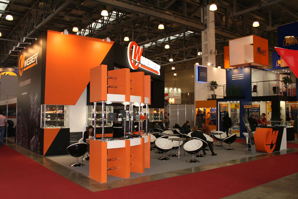 Эксклюзивный стенд для компании "WEBER"