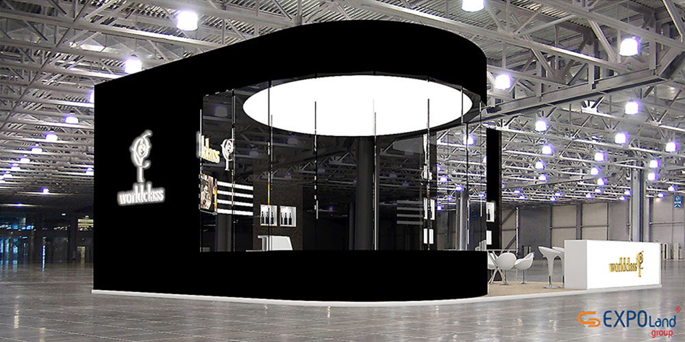 Эксклюзивный стенд для компании "worldclass"